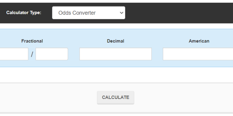 Odds Calculator – Công cụ hỗ trợ cách soi kèo nhà cái bằng cách chuyển đổi tỷ lệ