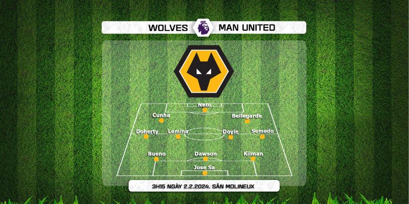 Đội hình chính thức của Wolves
